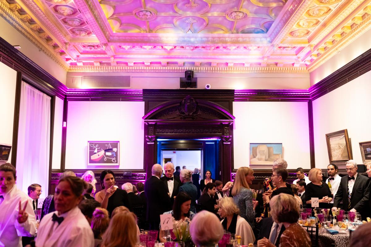 The Phillips Collection Music Room During the 2025 Annual Gala. Photo: Annette Lee